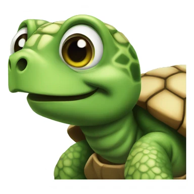 clever turtle  sticker