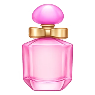 Fairy light pink perfume in bow sticker