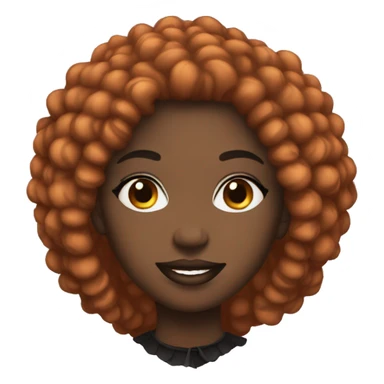 Black coquette sticker