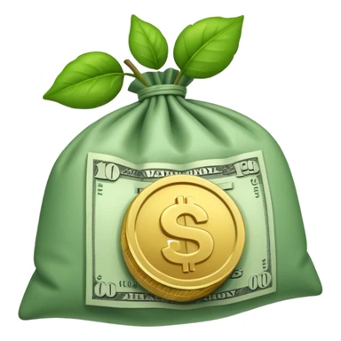 a wad of money without a bow sticker