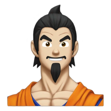 Sangoku dragon ball Z sticker