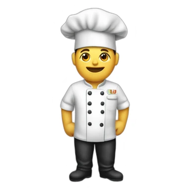 chef ceviche sticker