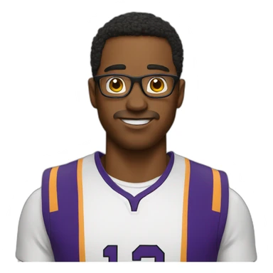 basketball nerd sticker