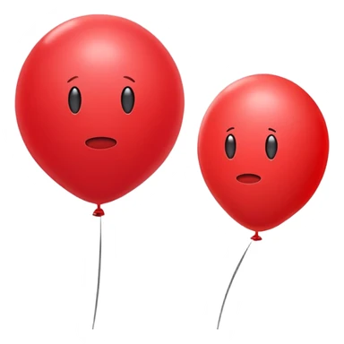 Balloon from Inanimate insanity￼ sticker