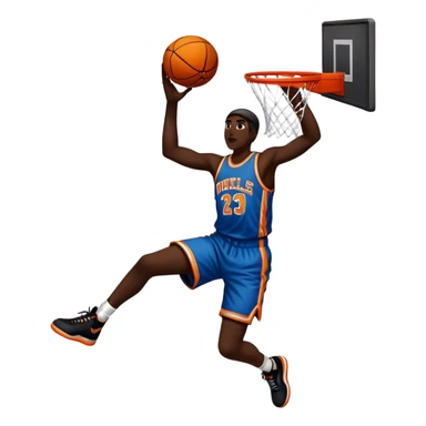 Dunk basketball  sticker