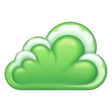 bad smell green musk cloud sticker