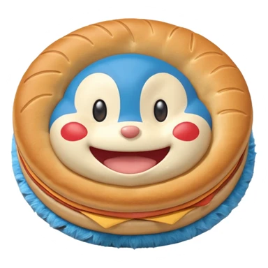 Doraemon Eating Dorayaki  sticker