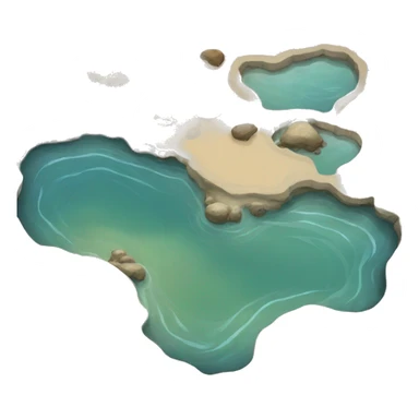 Tide pools sticker