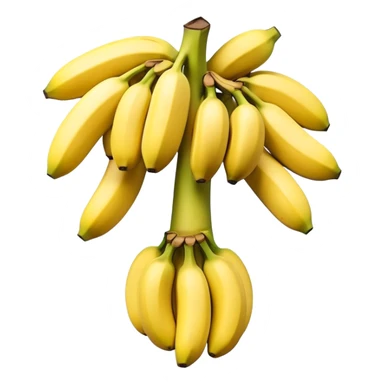 tree made of bananas sticker