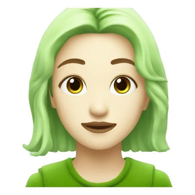 aesthetic matcha sticker