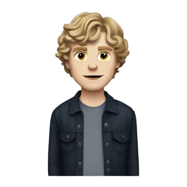 Evan Peters sticker