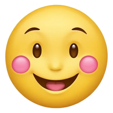 Emoji, smiley face winking sticker