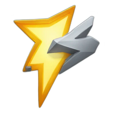Ligntning thunderbolt sticker