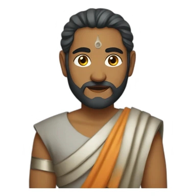 Avatar shree ram sticker