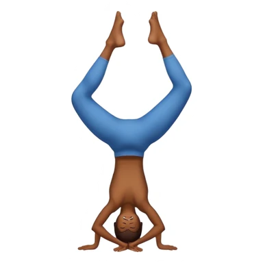 Headstand  sticker