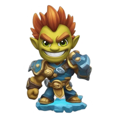 slam bam skylanders sticker