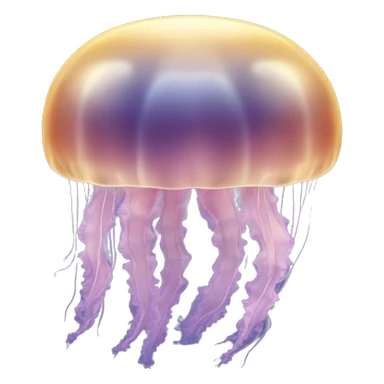 moon jellyfish sticker