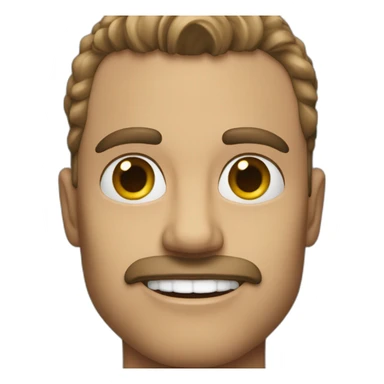 Actor de película her riendose sticker