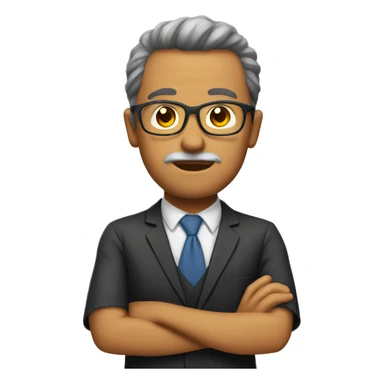 strict teacher sticker