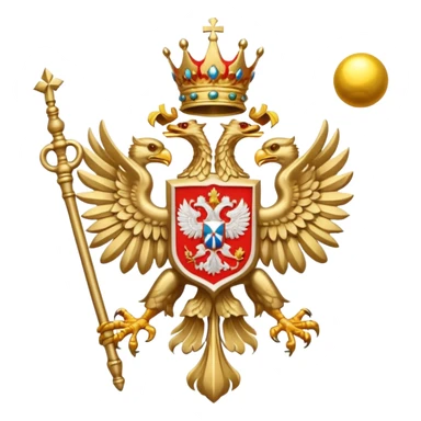 Герб россии sticker