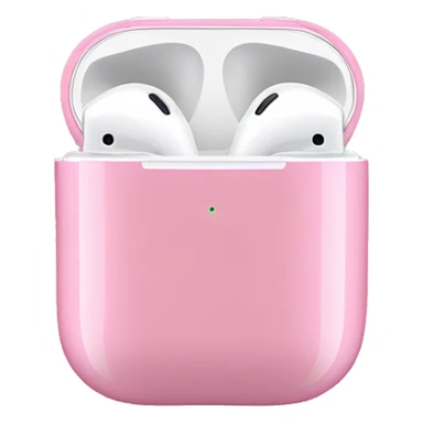 Pink AirPods sticker
