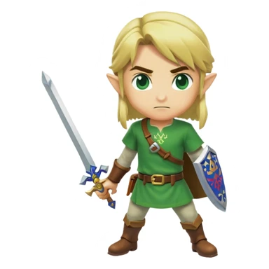 Link legend of Zelda  sticker