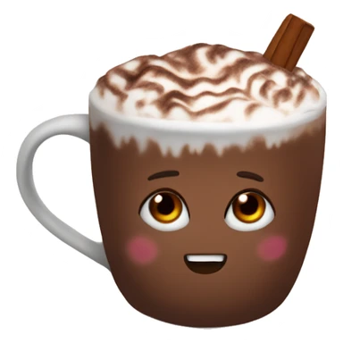 hot chocolate  sticker