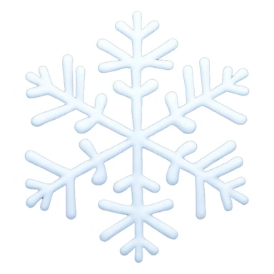 snow flakes sticker
