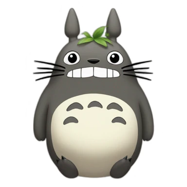 Trump as totoro sticker