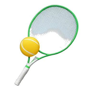 Badminton  racquet  sticker