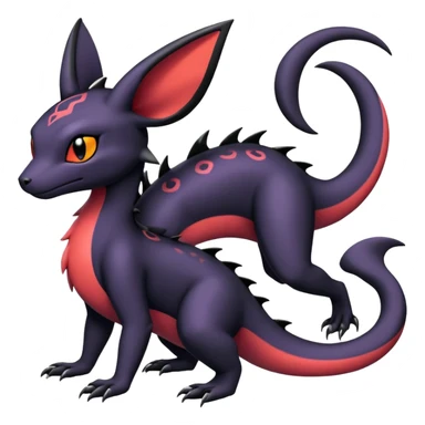 Salandit-Umbreon-Noibat (Full body) sticker