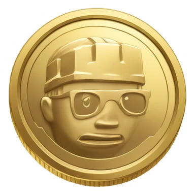 coin-gold-gpu mining sticker