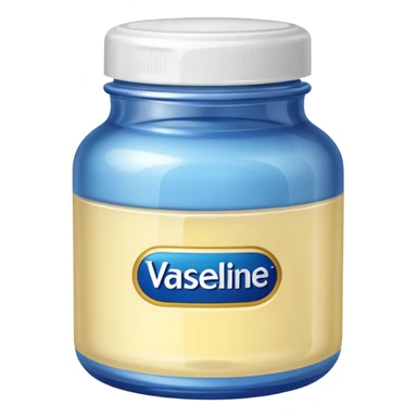 generate an ios genmoji of a vaseline sticker