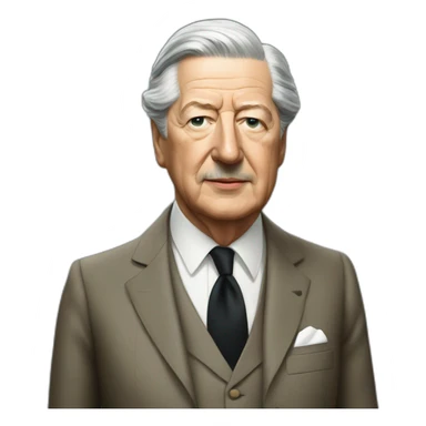 Conservative leader Harold Macmillan sticker