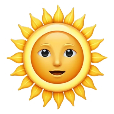 Eclipse – Dark moon covering sun, glowing corona sticker