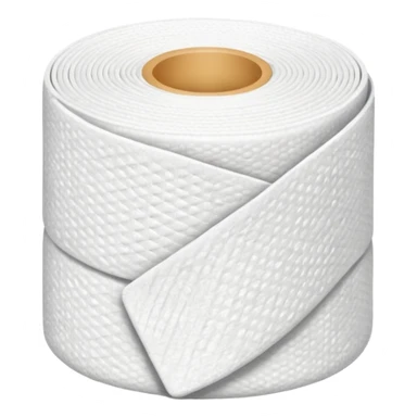bandage roll, no blue  sticker