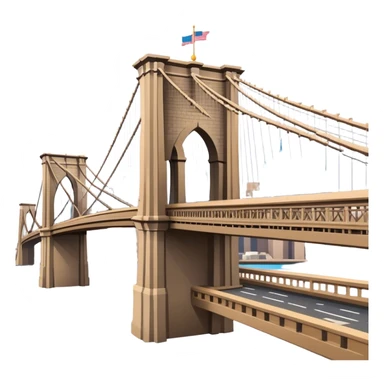 Brooklyn bridge sticker