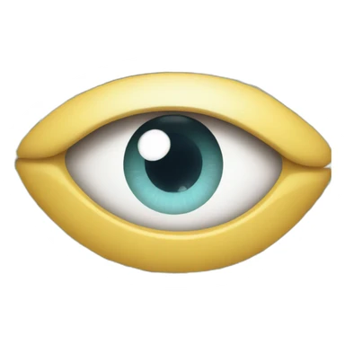 eyes with dollars in sticker