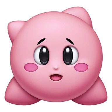 Hungry Kirby sticker