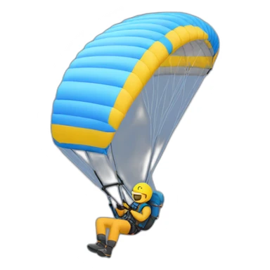 paragliding sticker