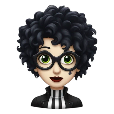 Lydia Beetlejuice sticker