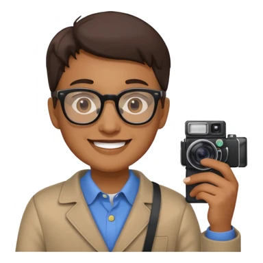 phone and camera vlogger sticker