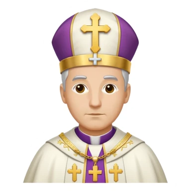 Catholic bishop sticker