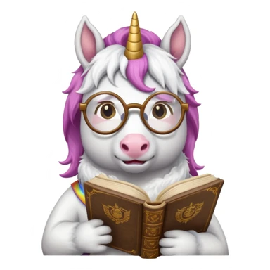 Unicorns read book
A scholar unicorn wearing round glasses, reading a thick ancient tome.












 sticker