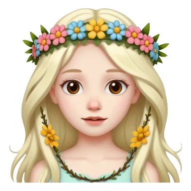 Aesthetic girl sticker