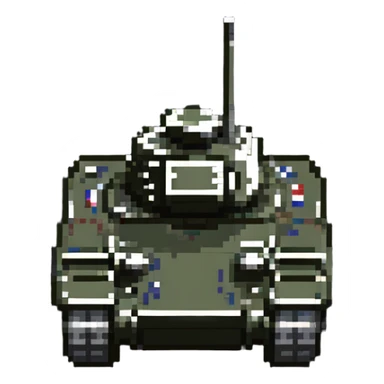 Russian tank sticker
