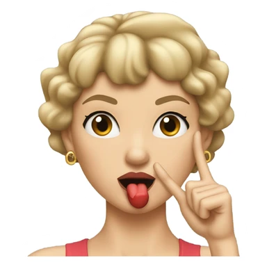 Taylor Swift shushing sticker