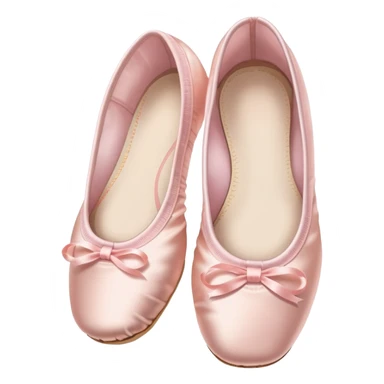 Pale pink ballet shoes sticker
