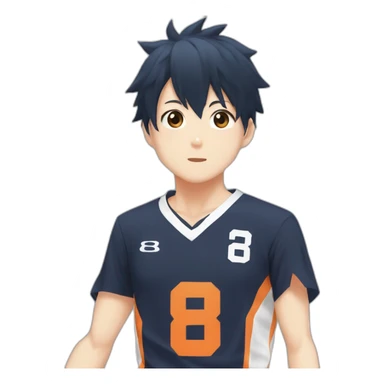 Hinata haikyuu sticker