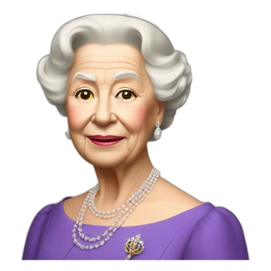Queen elisabeth sticker